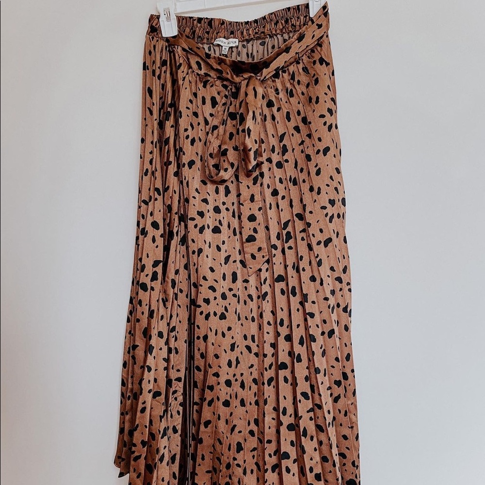 NWT free people satin skirt